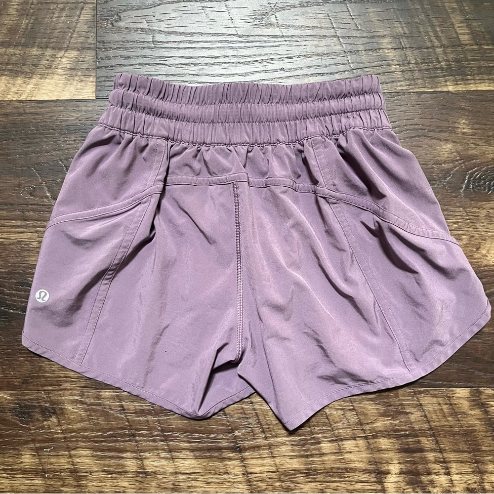 lululemon athletica Plum Athletic Shorts